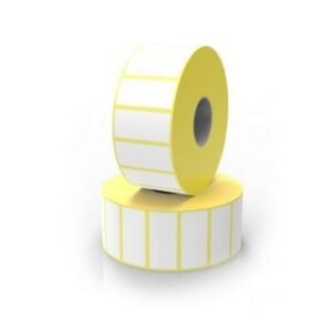 Rouleau d'étiquettes thermiques 20x40mm miniatures pour câbles et petites pièces