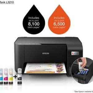 Imprimante multifonction Epson EcoTank L3210 blanche USB