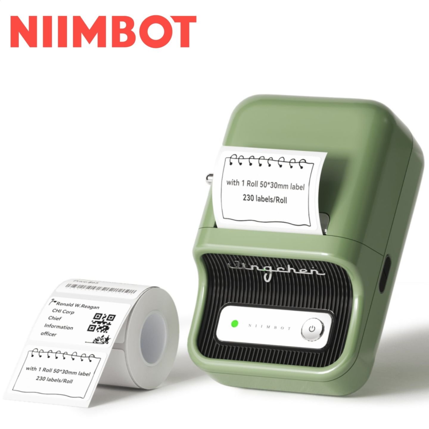 Imprimante thermique Niimbot B21 Imprimante d'étiquettes Niimbot B21 compacte blanche