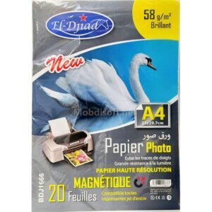 Papier photo magnétique souple 58g El Djiad A4