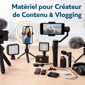 Vlogging & Création de Contenu (DJI Pocket 3, Insta360 GO 3S)